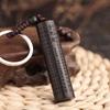 Mantra Incantations of the Great Mercy Key Rings Car Key Chain Ebony Wood Keychain Keyfob