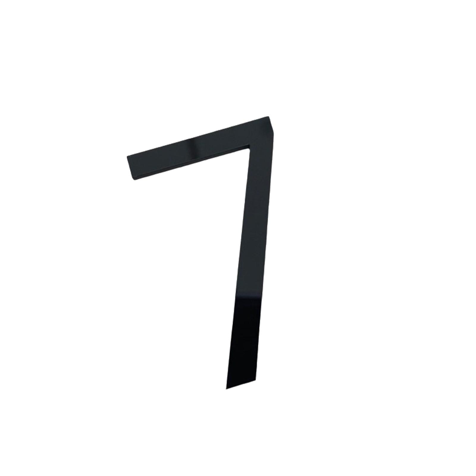 

Акриловая трехмерная цифровая креативная номерная табличка Акриловая цифровая дверная табличка One Size