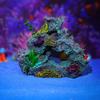 Colorful Fish Rock House Resin Fish Eluding Shelter Aquarium Coral Reef Ornaments  Props