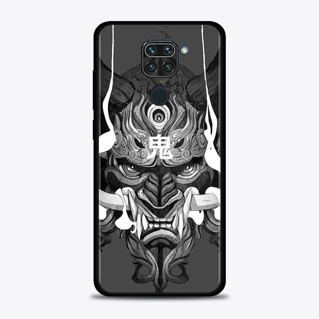 Terror Ghost Head Case For Xiaomi Redmi Note 11 10 9 8 7 Pro Max 9t 8t 9s Cover For Redmi 10 9 8 9c 9a 8a 7a