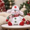 Christmas Decorations Cartoon Old Man Figurine Snowman Doll Pendant