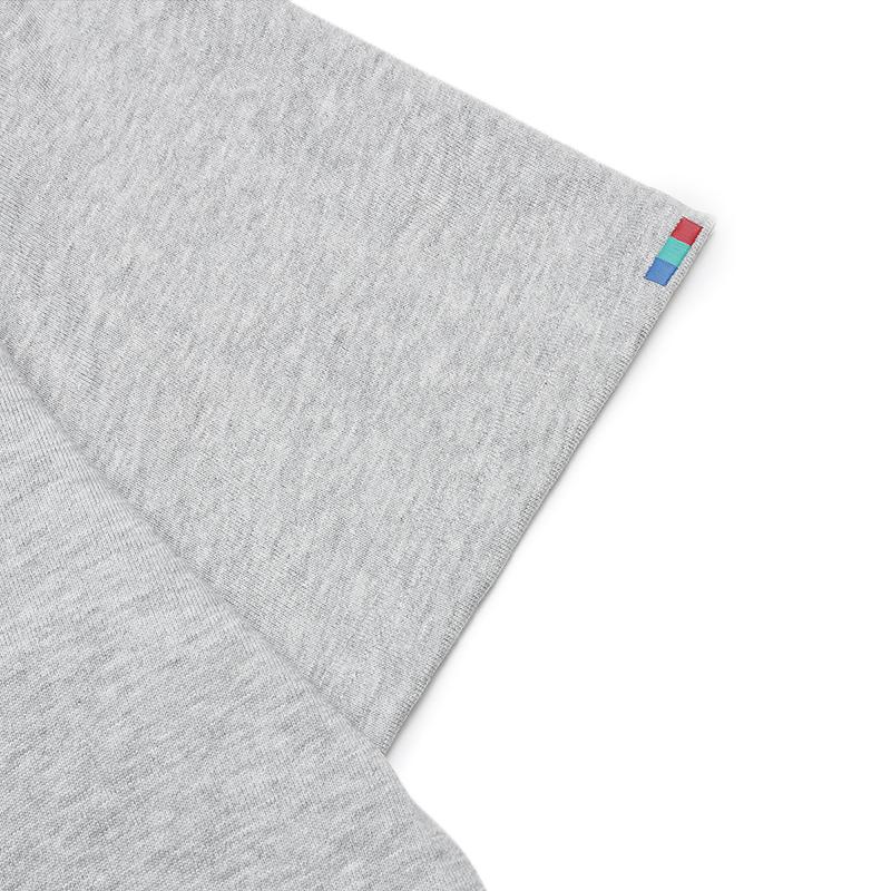 New FILA ORIGINALE T Shirt Unisex Medium Heather Gray F51M529110FMG