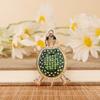 Turtles Rhinestones Keyring Charm Pendant Vibranting Color Glitter Keychain Bag Charm for Handbag Purse Accessories