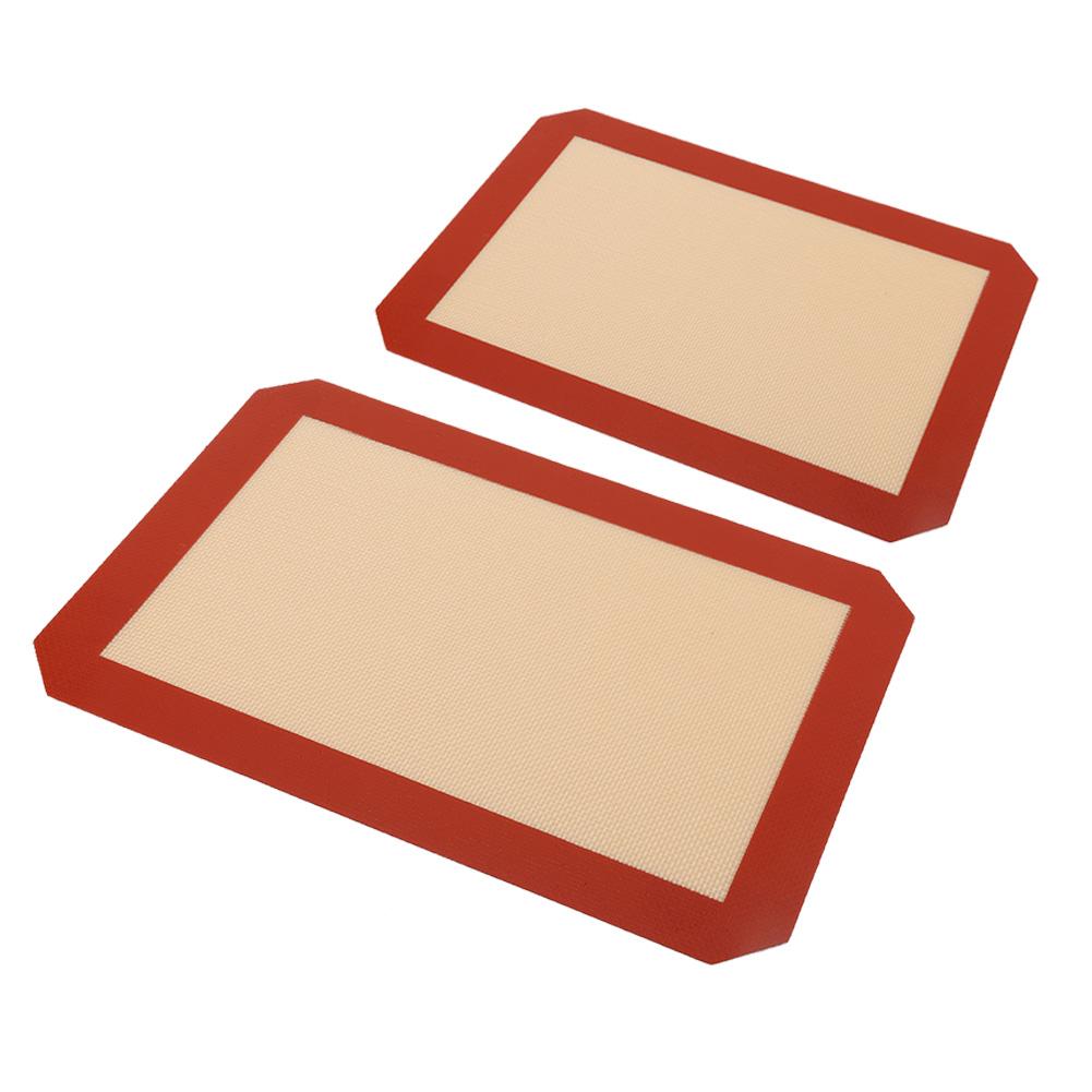 Nonstick Baking Mat Heat Resistant Kitchen Oven Wahsable Silicone Mat