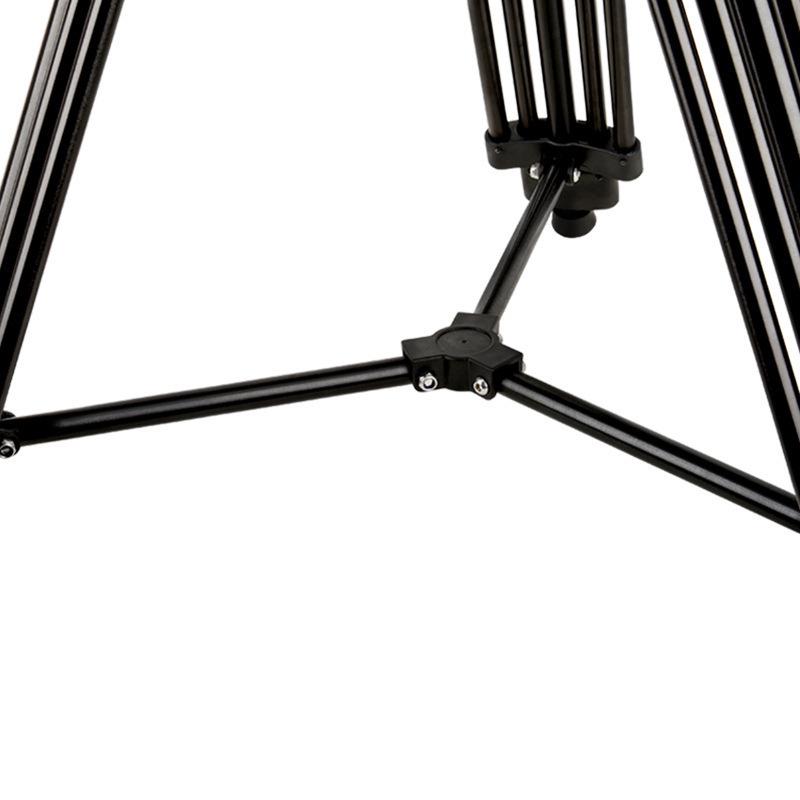 Q880 Aluminum Alloy DSLR Camera Tripod with Hydraulic Pan-Tilt Head for Photography and Videography