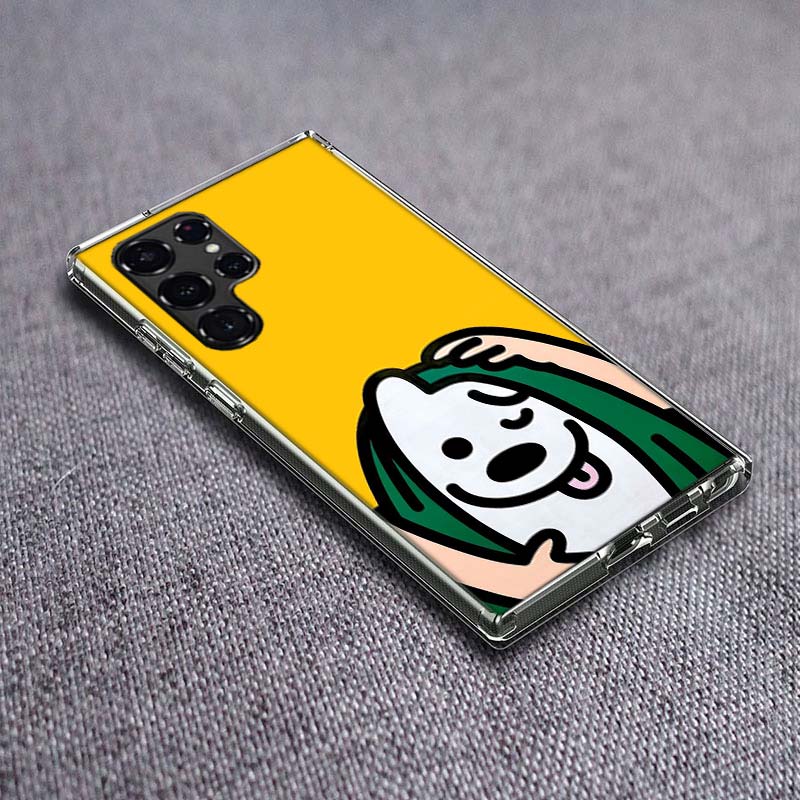 Cute Matsui Art Phone Case For Samsung Galaxy S24 S23 S21 S20 FE S22 S26 Ultra S25 Edge S10 Plus Cover Clear TPU Capa Shell Coqu