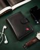 Elegant men's leather wallet - Peterson