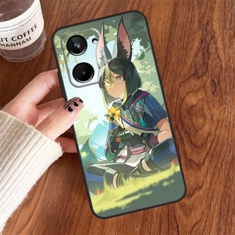 Genshin Impact Tighnari For Realme 10 11 12 13 14 15 Pro Plus C65 C71 C75 C55 C63 C61 C53 C67 C35 GT6 GT7 Pro Case