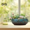 Ceramiczna miska Lotus dla roślin wodnych, szczelna hydroponiczna doniczka na kwiaty, ceramiczna miska wysokotemperaturowa dla sukulentów, akwarium