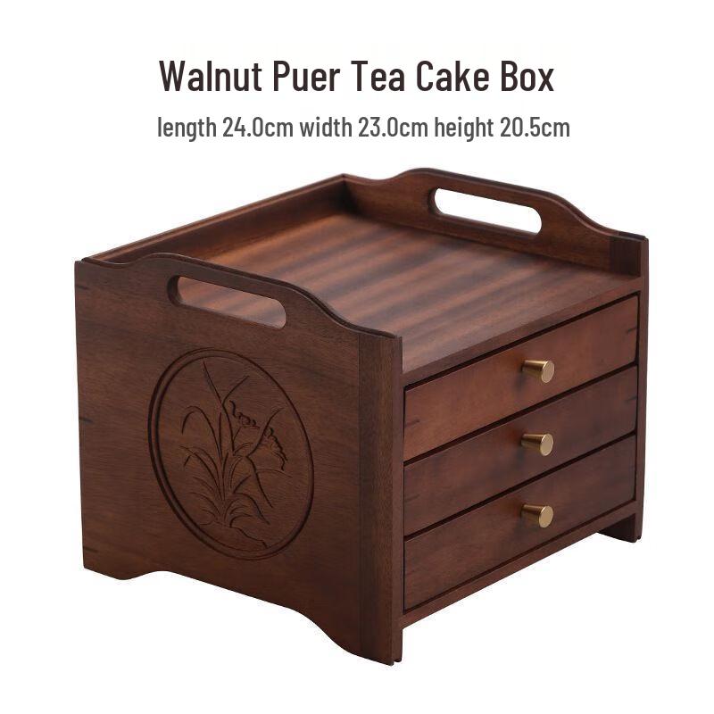 Anmu Bamboo Puerh Tea Storage Box