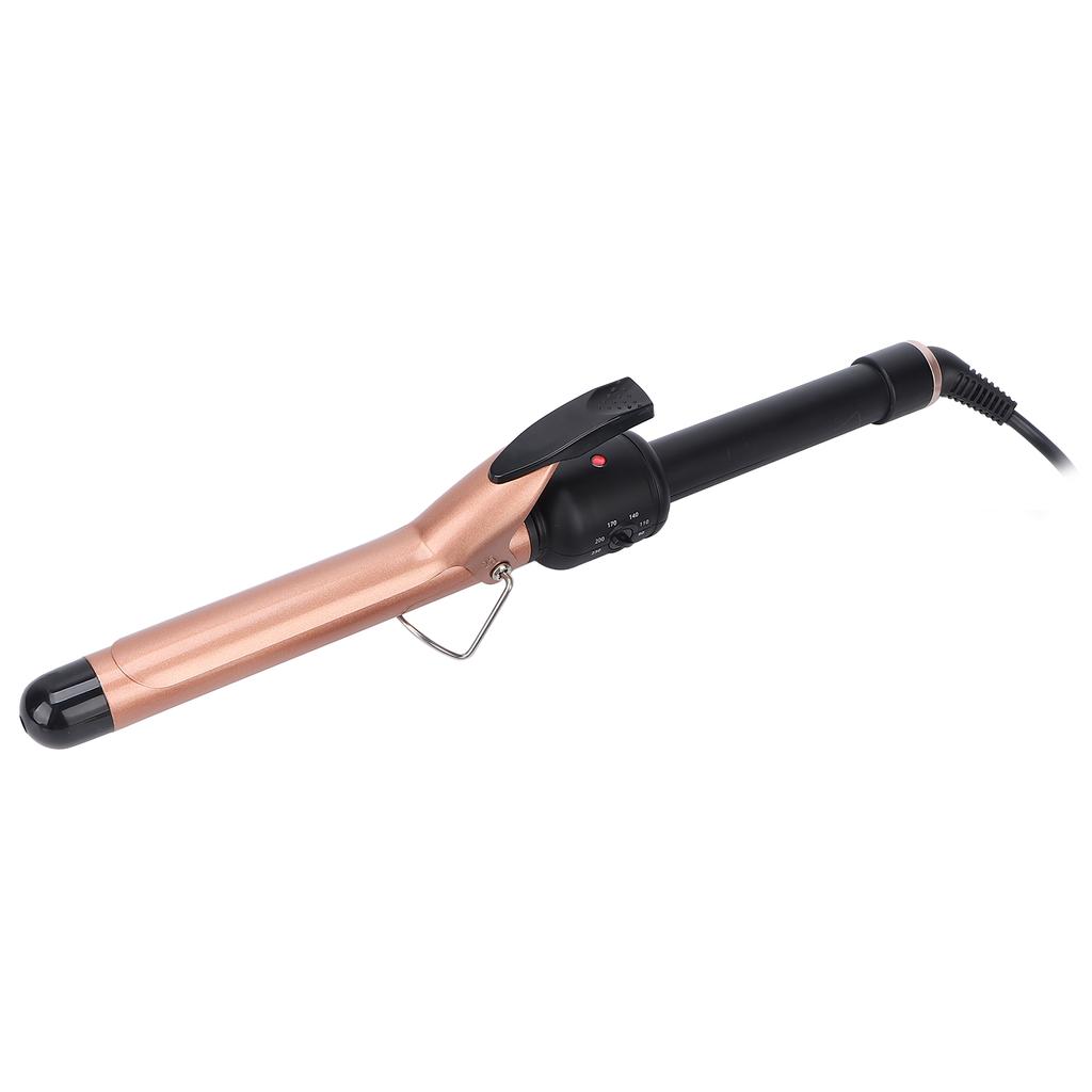 Curling Iron Wand Adjustable Temperature Ceramic Barrel Hair Curler 25mm 110‑240V