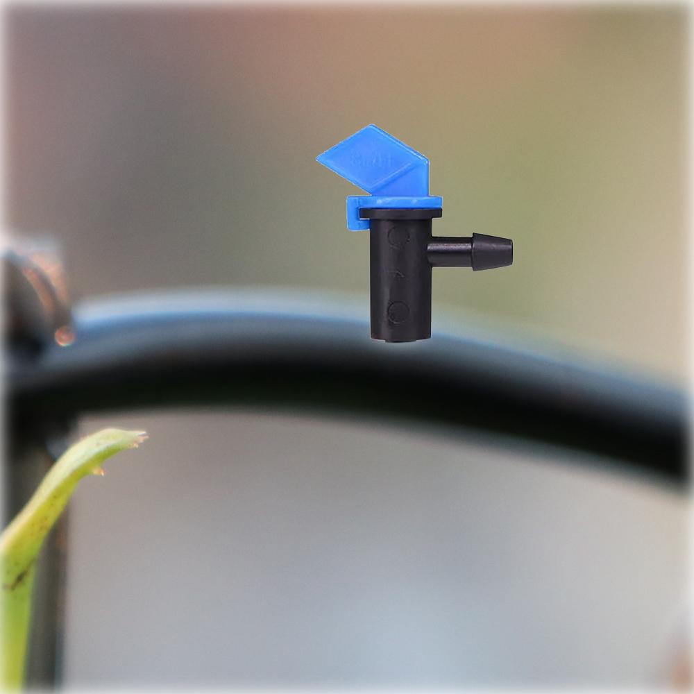 2L 4L 8L 16L Mikro-Bewässerungstropfer Einstellbare Tropfdüse für Gewächshauspflanzen Bewässerung Emitter Gartensträucher Tropfensprenger