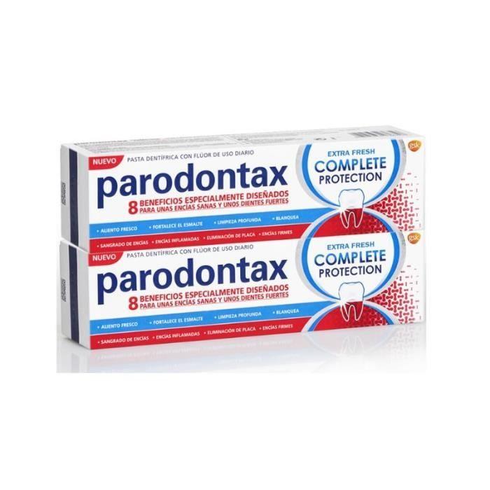 Dentifrice - Parodontax - Extra Fresh - Protection Complète - 2x75ml - Pour Adultes
