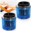 QAZAKY 2 Pack 44mm 45mm 46mm Air Filter Splash Proof Plastic Cover Waterproof Motorcycle