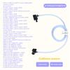 L10A Pressure Sensor Front Bumper Collision Sensor A1779054700 A1779051006 For Mercedes Benz C118 CLA W177 A-Class -