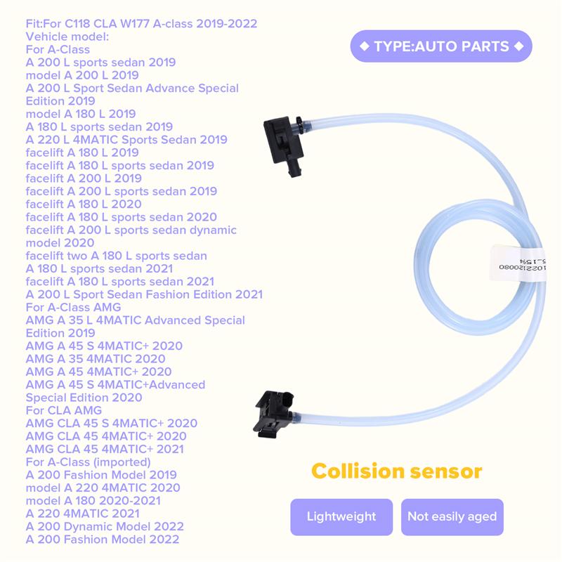 L10A Pressure Sensor Front Bumper Collision Sensor A1779054700 A1779051006 For Mercedes Benz C118 CLA W177 A-Class -
