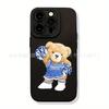 INS style compatible with iPhone 15 Pro Max case 1617, iPhone 12 Teddy Bear, 1413 protective case 11 Pro