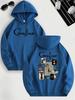 Coraline Inspired Casual Hoodie for Women's Sleeve Regular Fit Hooded Pullover Casual Sweatshirts Harajuku