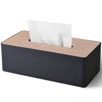 KINGFOM Taschentuch Modernes Design Taschentuch Hohe Qualität PU Erhältlich in 3 Multifunktionale Taschentuchhülle für Heim- und Bürogebrauch Etui, Box, Leder, Farben, &