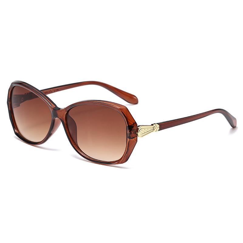 2026 Retro Women's Large Frame Sunglasses - Trendy, Versatile, Sun Protection