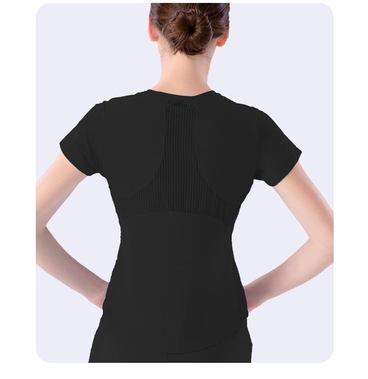 Summer Mesh Quick-Dry Yoga Short Sleeves - Thin, Elastic, Cool & Breathable