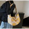 Large Capacity Stylish and Simple Canvas Bag Spring New Casual Shopping Bag Portable Shoulder Messenger Bag