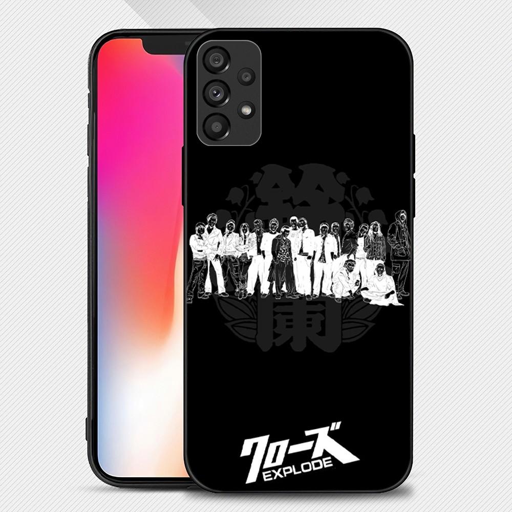 Nejhorší pouzdro na telefon Crows Zero pro Samsung Galaxy S22 S23 Ultra S21 S20 FE Plus Note 20 Měkký kryt