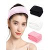 Super Absorbent Headbands - Non Slip Spa Headbands, Suitable For Face Wash And Skin Care Face Wash Headbands, Beauty Headbands