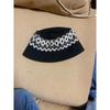 Used BEAMS Geometric Pattern Knit Hat