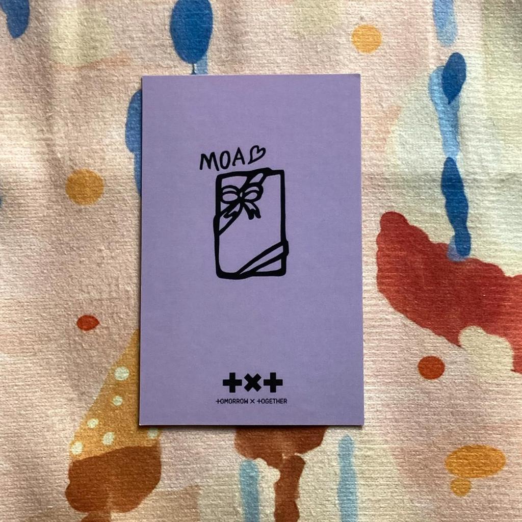 [USED] TXT Hueningkai Musicbank Gayo Daejun KBS Tuva Trading Card