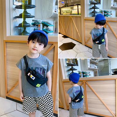 Child's Fashionable and Cute Waist Bag for Girls, Cartoon-themed Lightweight Boy's Crossbody Bag, Single-shoulder Bag