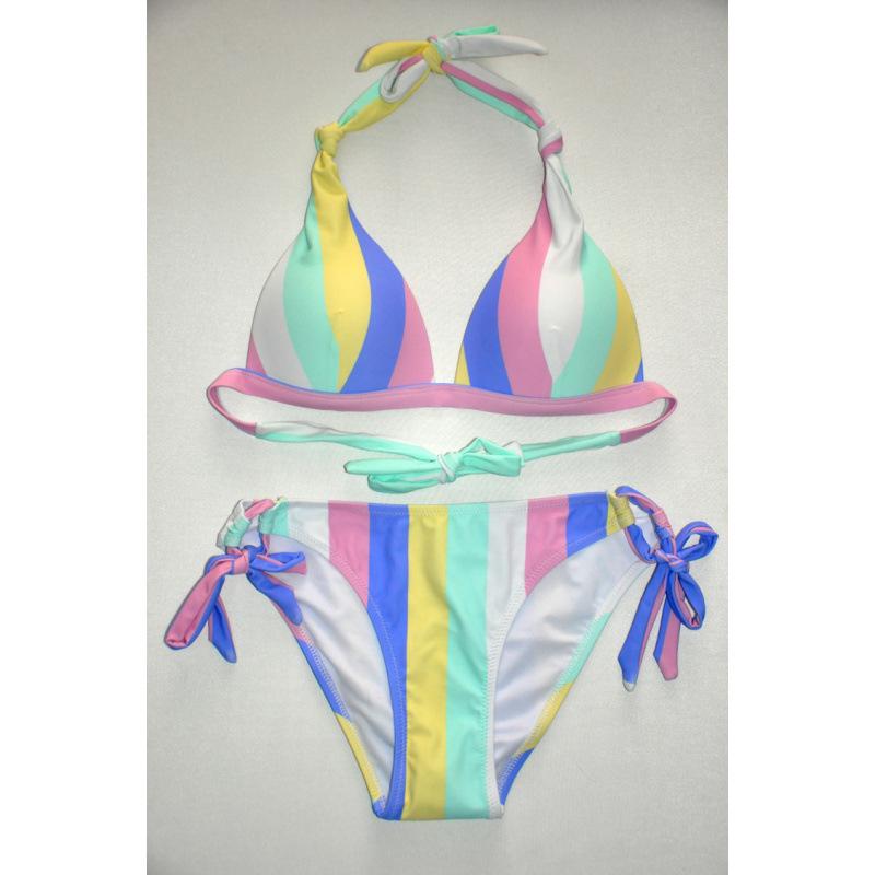 Трехкомпонлектный Бикини в Корейском Стиле - Hanligu 262019 Large