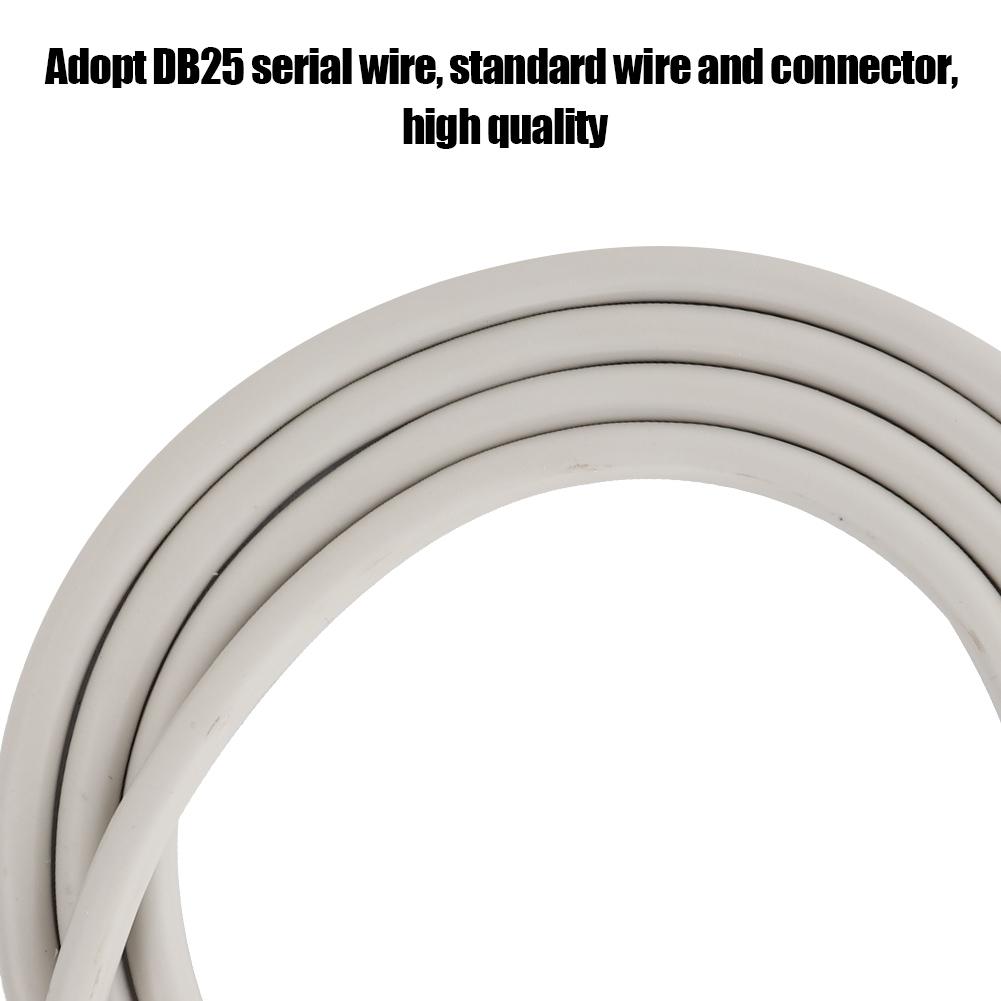 DB25 Serial Cable 25 Pin Extension Cable Printer Copier Data Line Male To Female