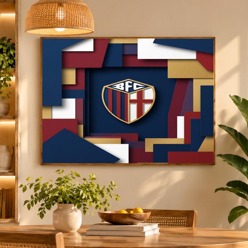 5D Diamond Painting Bologna FC DIY Full Drill Diamond Art Kit Home Decoration