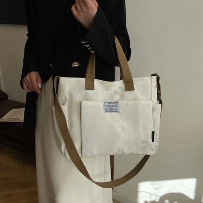 Torba na ramię, torba do dojazdów do pracy, prosta, swobodna torba typu crossbody, torba na komputer z wieloma kieszeniami