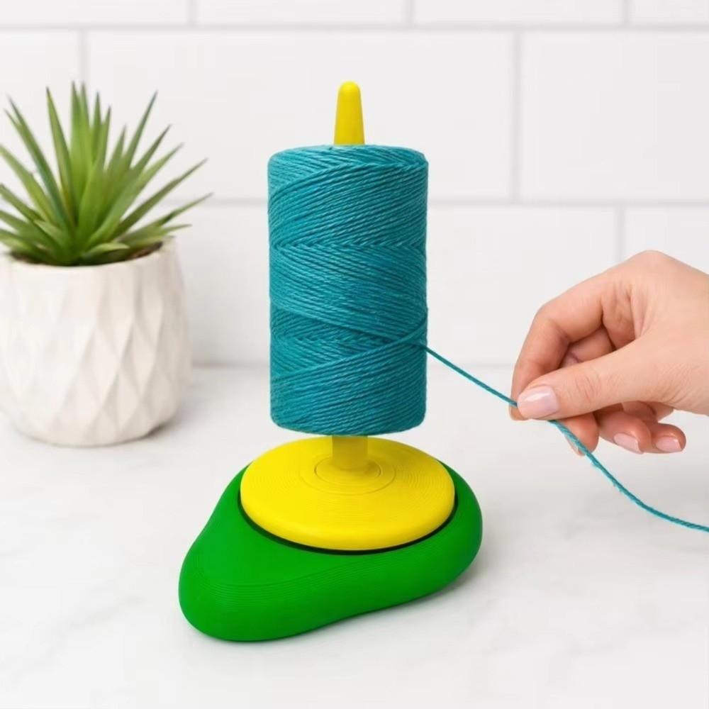 Avocado Yarn Winder Stand 3D Printing Sewing Thread Spool Dispenser Yarn Ball Rack DIY Knitting