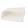 Under Cabinet Shelf Organizer Hollow Bevel Type Adhesive Mount Hanging Storage Box for Home