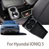 For Hyundai IONIQ 5 2025+ Car Central Armrest Storage Box Content Center Console Access Left-hand Drive Container Tray Stowing