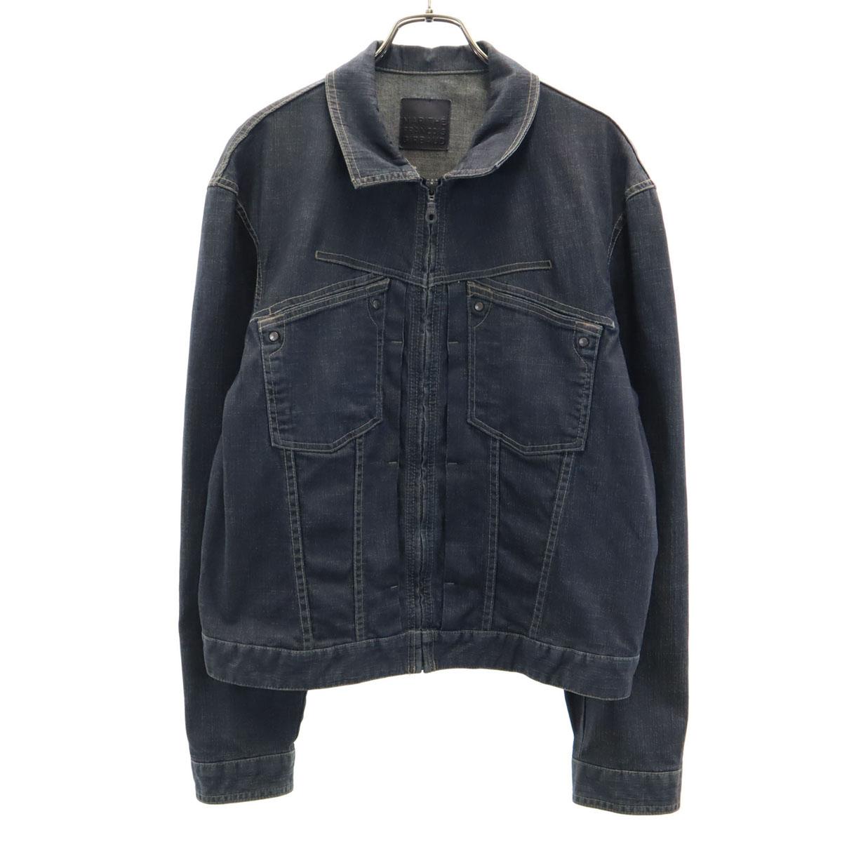 

MARITHE + FRANCOIS GIRBAUD Denim Jacket L Navy system jeans Men s Used