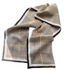 [Mulberry Silk] Double-Layer Double-Sided Silk Streamer Scarf, Long Silk Scarf, Women'S Light Luxury Light Luxury Style