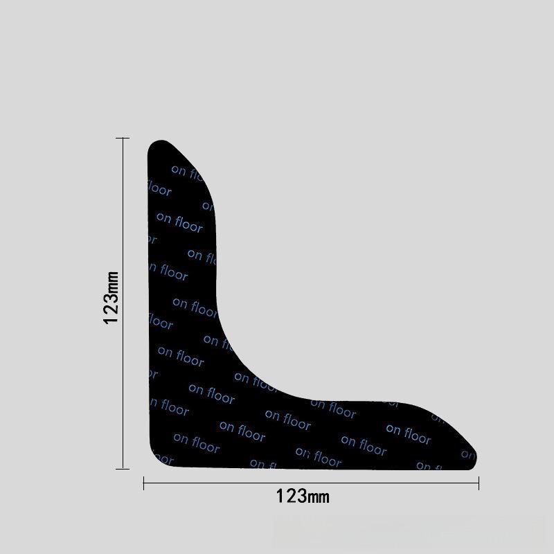 Non-slip carpet stickers for secure, traceless grip - washable, double-sided, no glue needed.