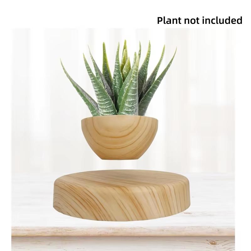 Magnetic Levitating Pot Amazing Plant Holder Floating Plant Pot for Office Home Decoration Mordern Ornaments Creative Gifts