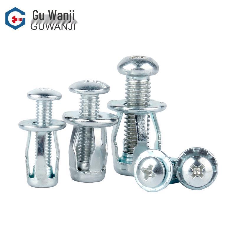 Plastic Petal Nut Expansion Screw for Hollow Sheet Metal - Fixed Lantern Rivet Expansion Bolt