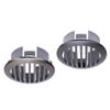 4Pcs 3in/76mm RV Air Louver Ceiling Vent 316 Stainless Steel Boat Ventilation Cover Round Air Vent L