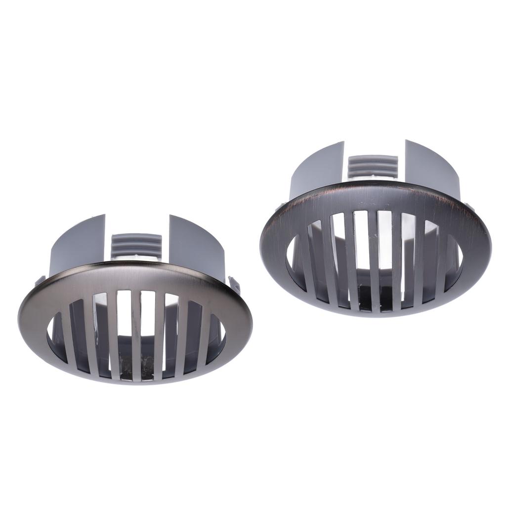 4Pcs 3in/76mm RV Air Louver Ceiling Vent 316 Stainless Steel Boat Ventilation Cover Round Air Vent L
