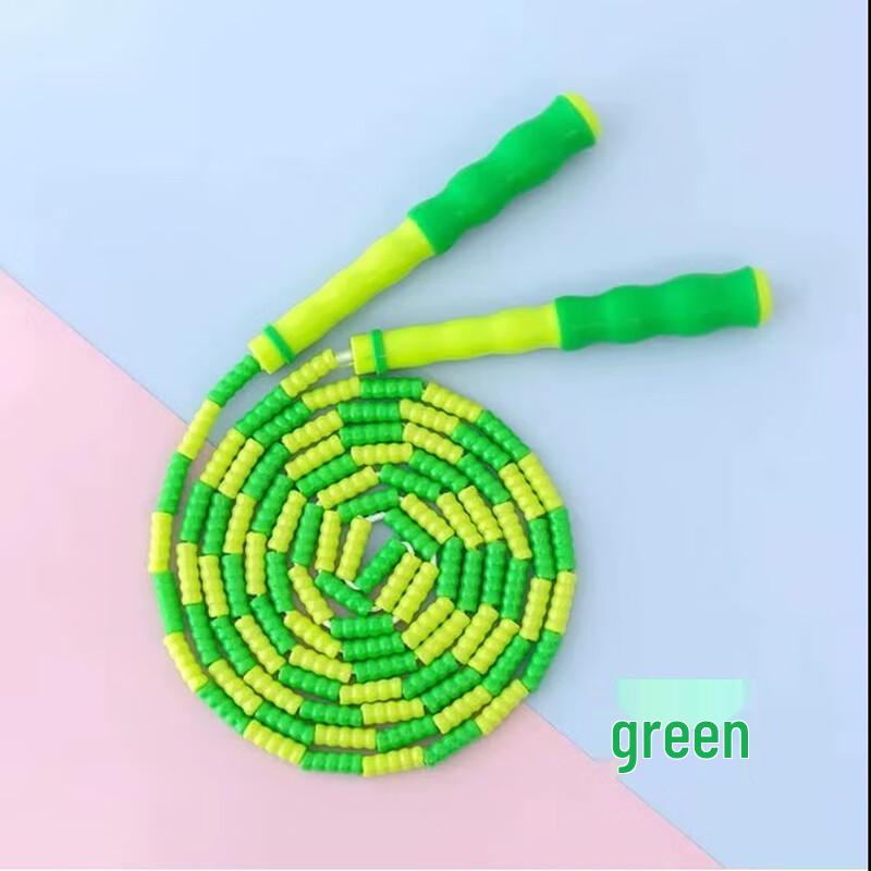 Bamboo Knot Soft Bead Jump Rope for Students