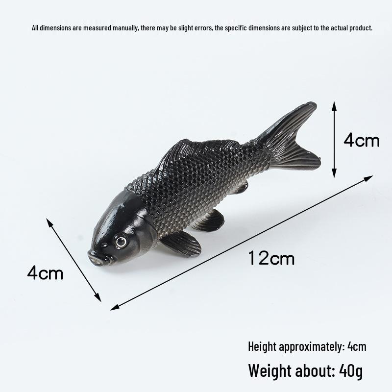 

ПВХ Брелок Рыбка Кои: Украшение для аквариума в виде модели золотой рыбки