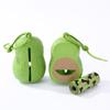 Pet Poop Bag Holder Waterproof Avocado Shape Dog Poop Bag Dispenser Outdoor Walking Poop Bag Dispenser for Dog Training