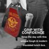 Vintage Gold Roman Empire Eagle Insulated Lunch Bags for Camping Travel Rome SPQR Emblem Waterproof Cooler Thermal Lunch Box