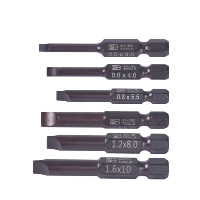 PB SWISSTOOLS E6.3 Precision Flathead Bit